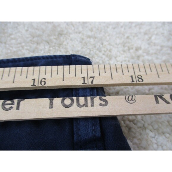 UNTUCKit Pants Mens 34 Blue Straight Fit Flat Front Chino Khaki Casual 34x31 - Picture 9 of 10